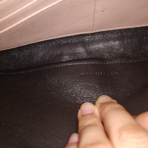 Ysl monogram wallet on chain blush nude - Picture 9 of 9